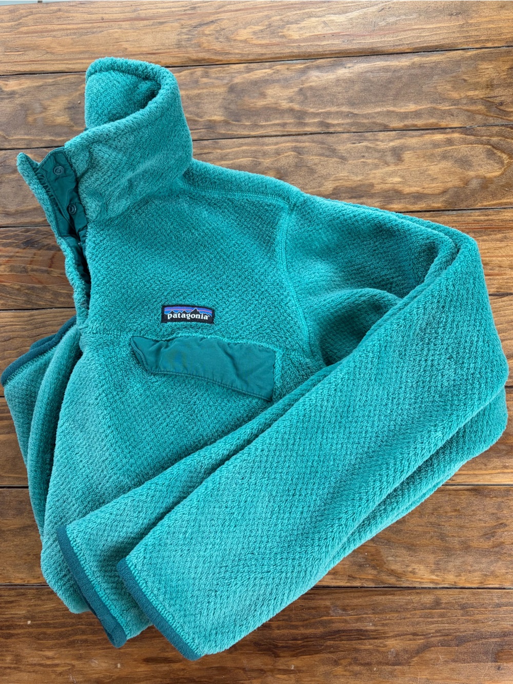Teal Patagonia Retool Sweater
